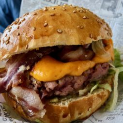 Burger fermier des Enfants rouges Le Touquet - sandwich