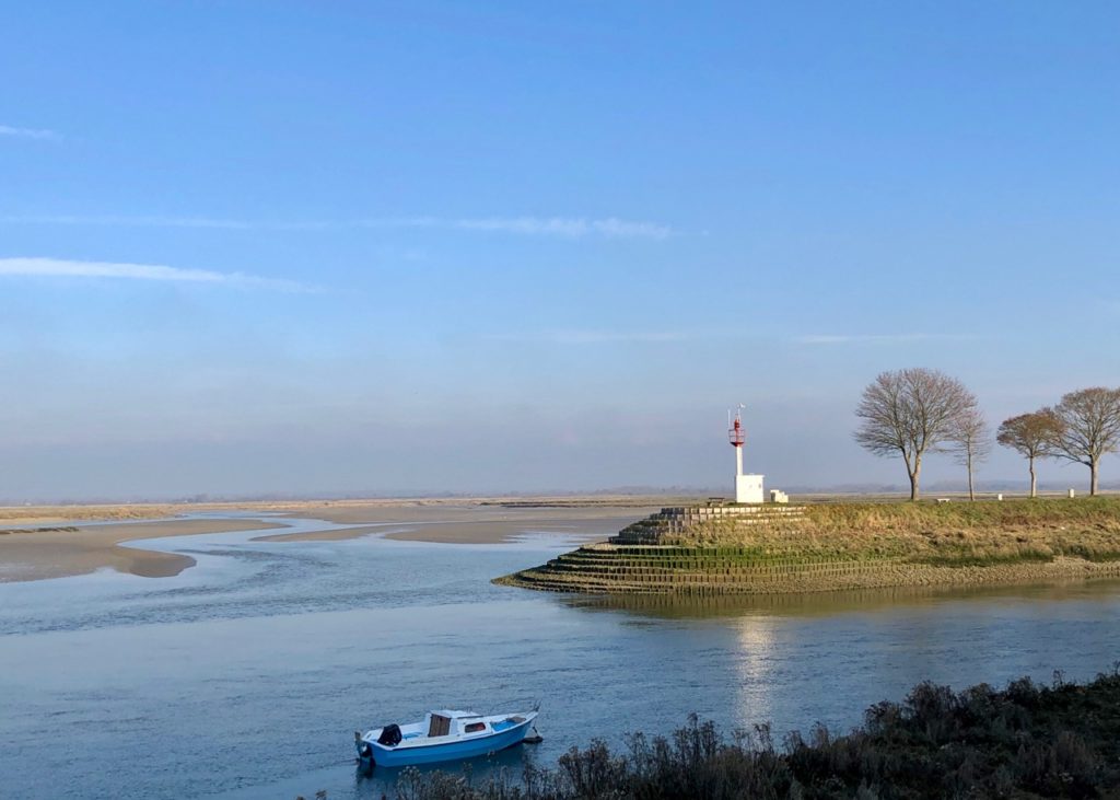 Saint Valery Sur Somme Les Pilotes Vue Baie Plus Au Nord