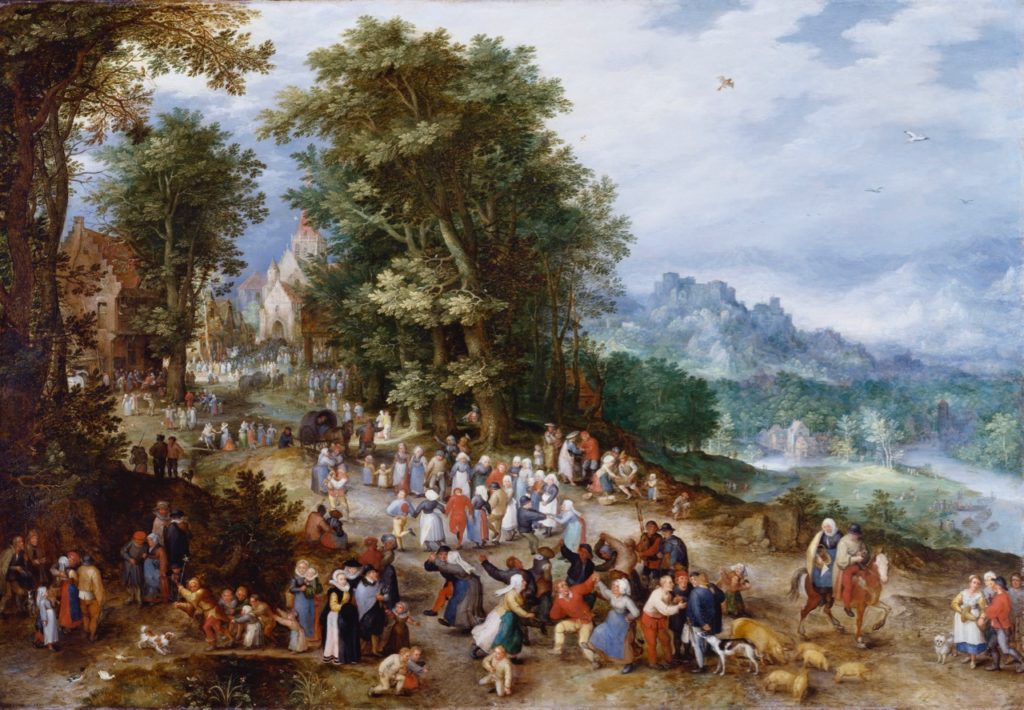 Cassel expo Jan Brueghel Fête villageoise