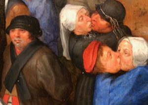 Cassel expo temps des Brueghel baiser