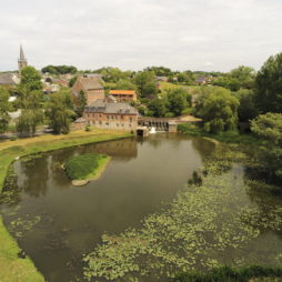 Moulin de Maroilles vu au drone