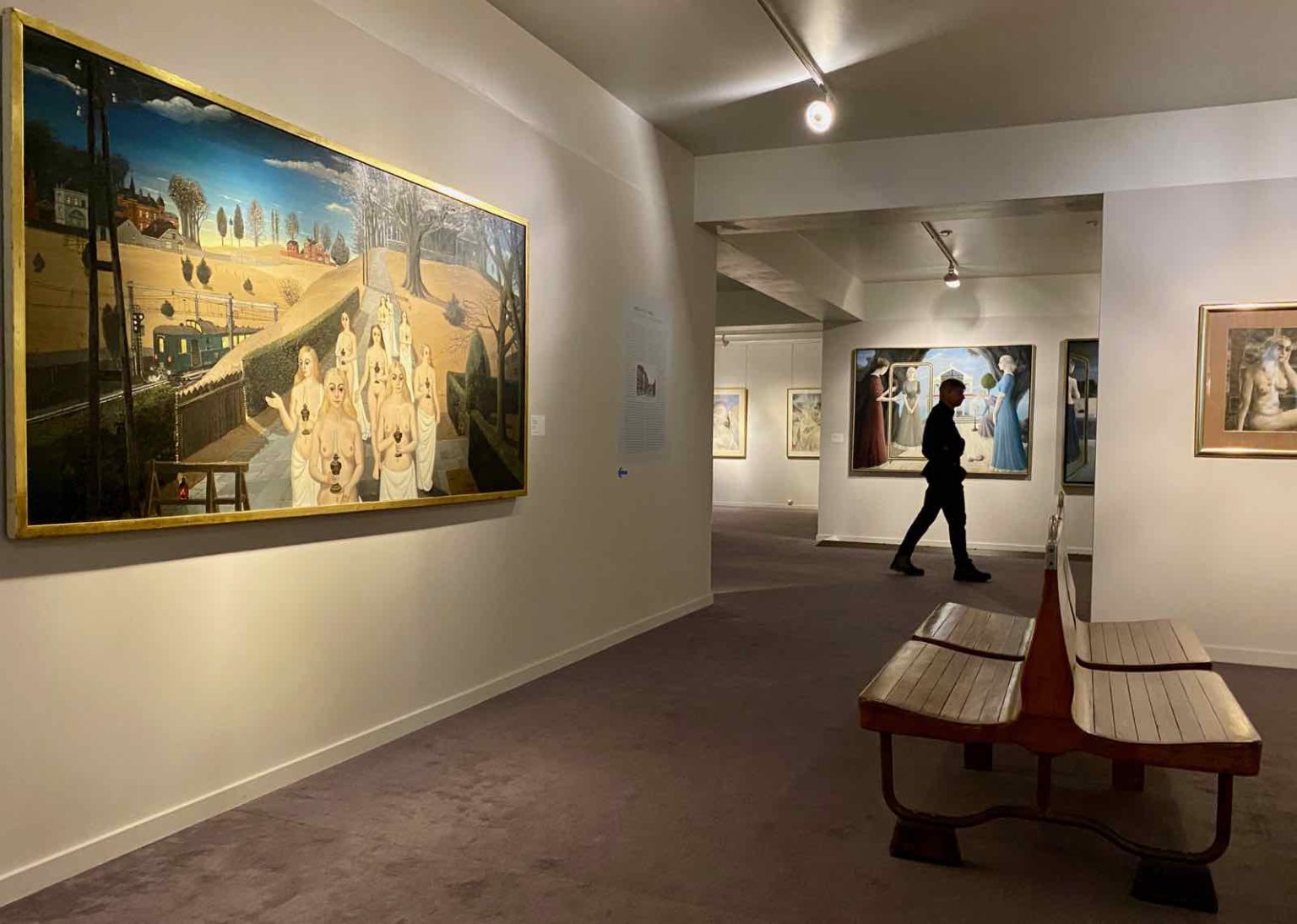 Musée Paul Delvaux à Coxyde 7 Bonnes Raisons Dy Courir Plus Au Nord