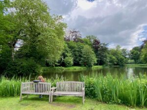 Bruges-chateau-de-Loppem-etang