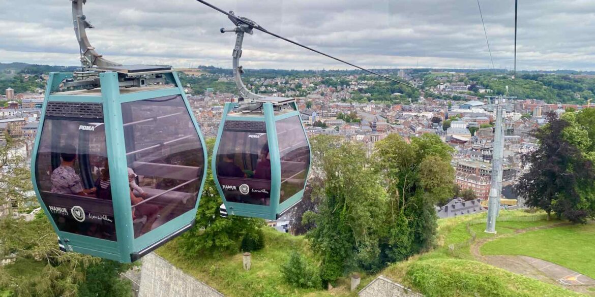 À Namur, une journée entre Sambre et Meuse