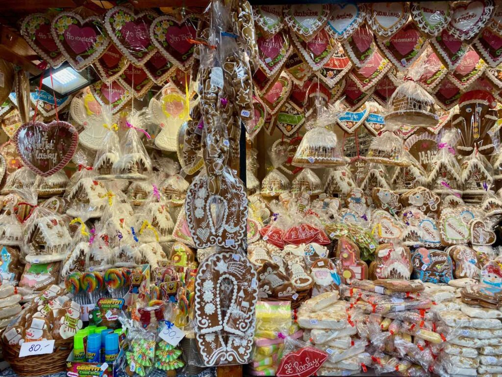 Pilsen-Tchequie-marche-Noel-stand-gateaux